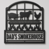 Personalized Custom Metal Sign Farm BBQ Smokehouse