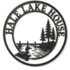 Personalized Custom Metal Sign Lake House Loon